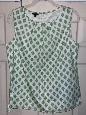 NWOT Talbots Floral Sleeveless Blouse